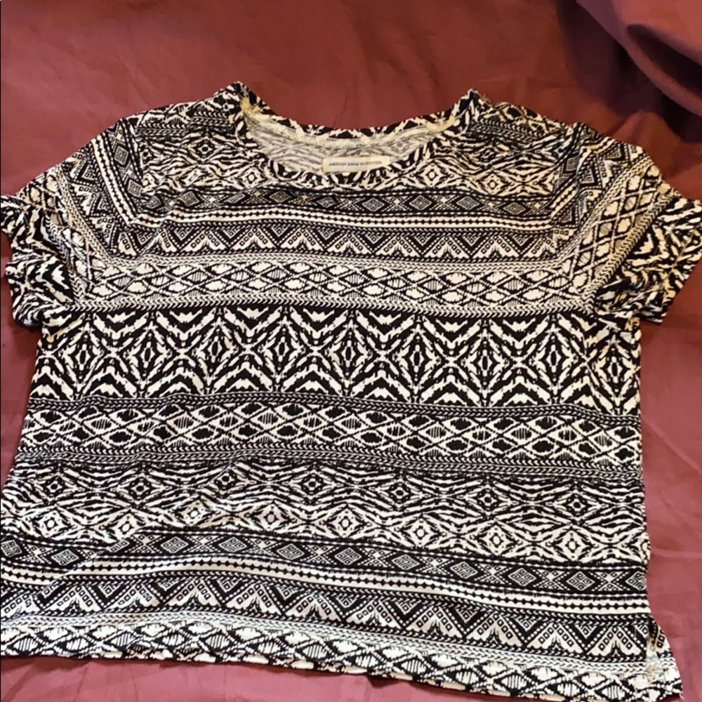Short sleeve crop top